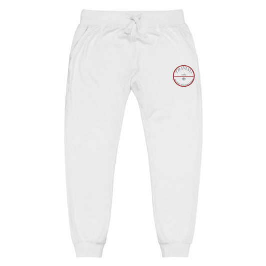 TRAVAIN - Red Light Special (white) sweatpants