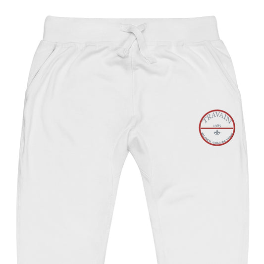 TRAVAIN - Red Light Special (white) sweatpants