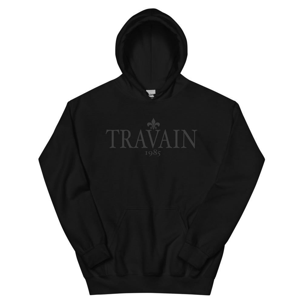 Travain - Classic Hoodie (black print)