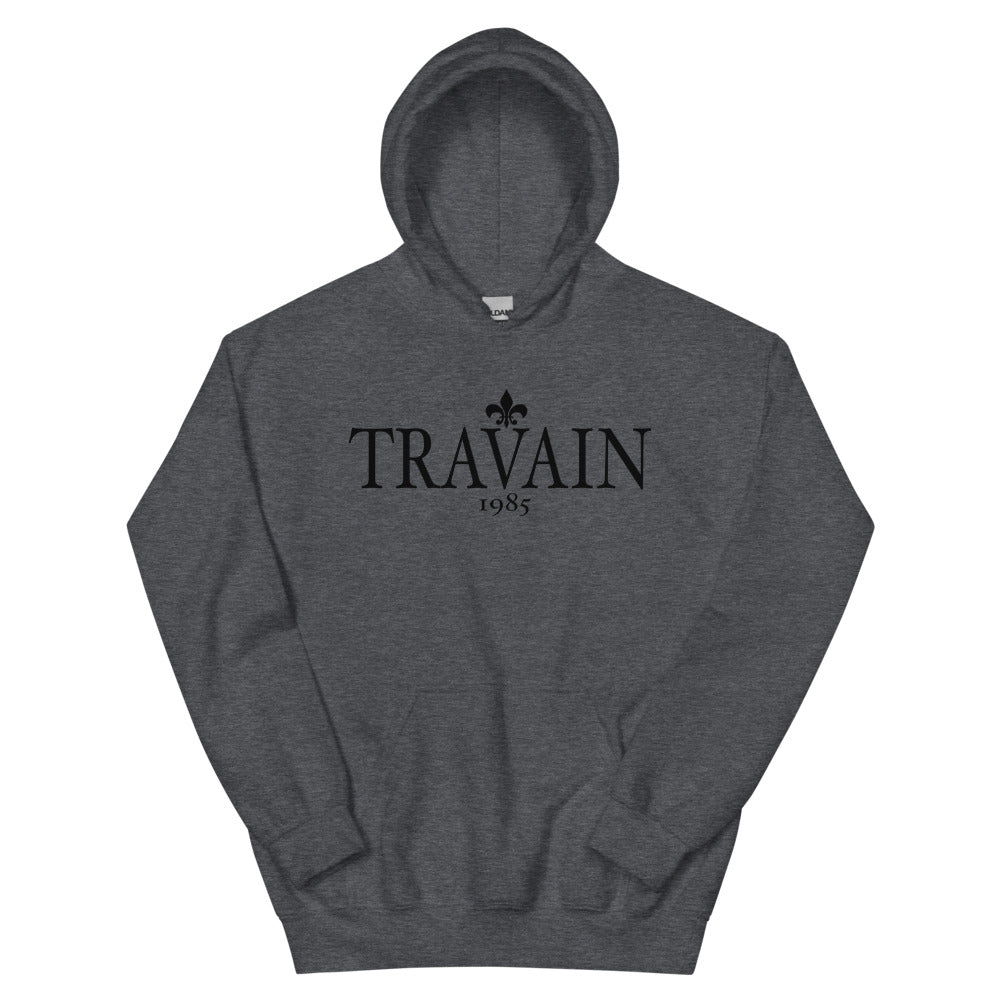 Travain - Classic Hoodie (black print)