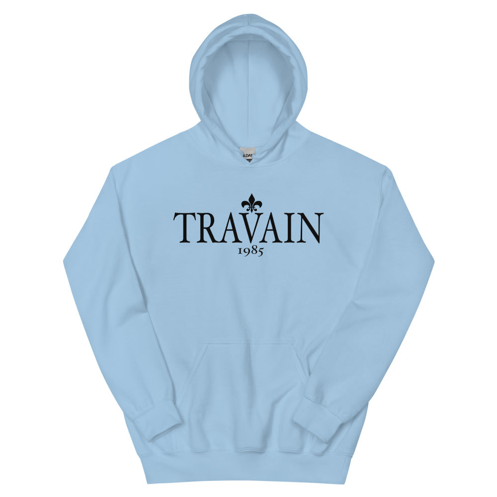 Travain - Classic Hoodie (black print)