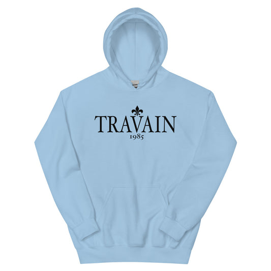 Travain - Classic Hoodie (black print)