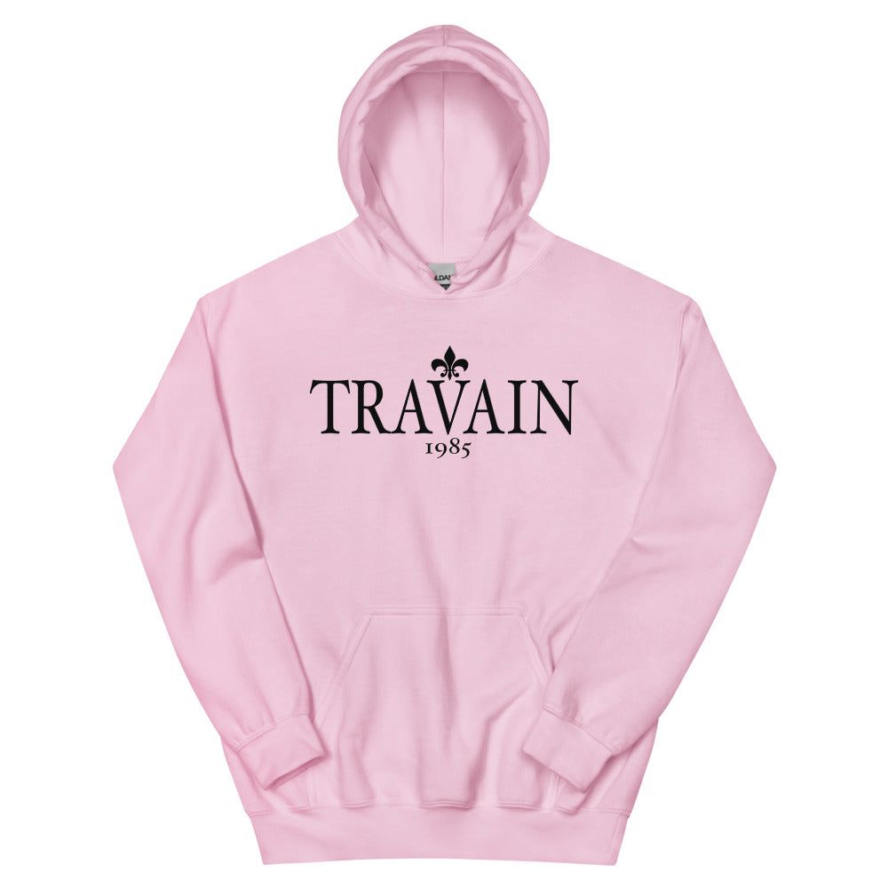 Travain - Classic Hoodie (black print)