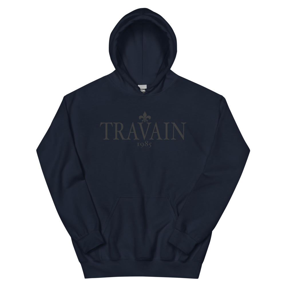 Travain - Classic Hoodie (black print)