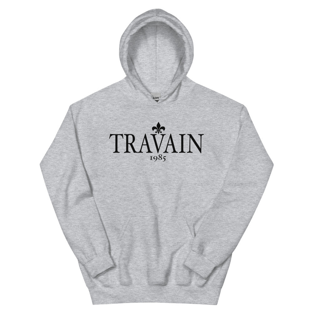 Travain - Classic Hoodie (black print)