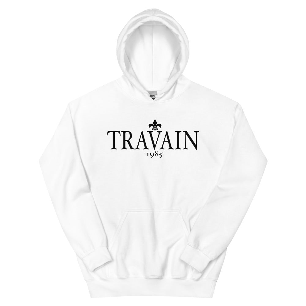 Travain - Classic Hoodie (black print)