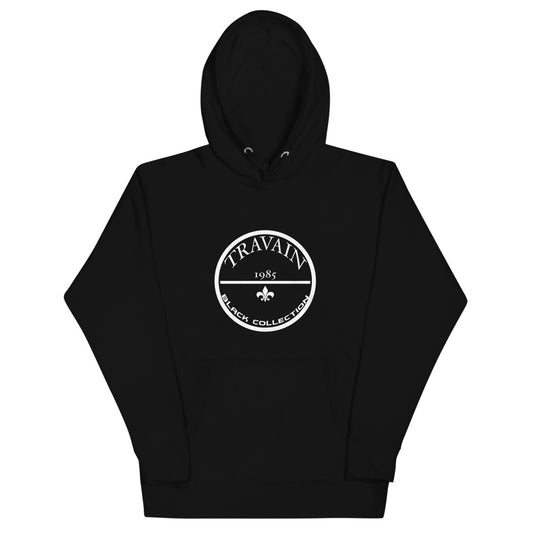 TRAVAIN - Black Collection (white print) Hoodie