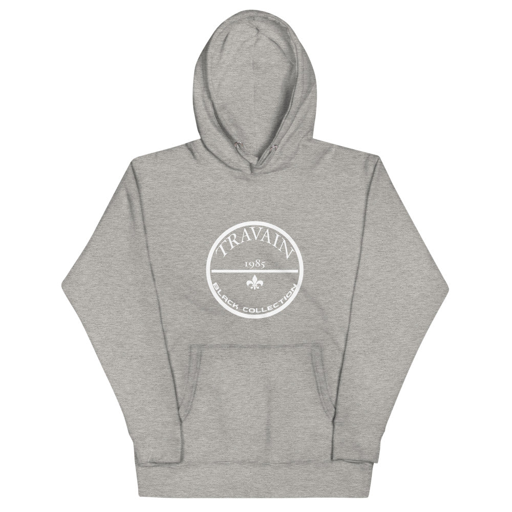 TRAVAIN - Black Collection (white print) Hoodie