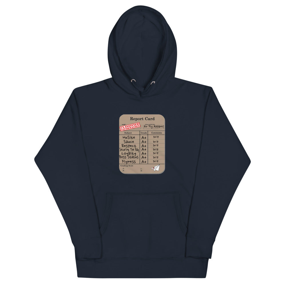 A+Fly Report Card Hoodie