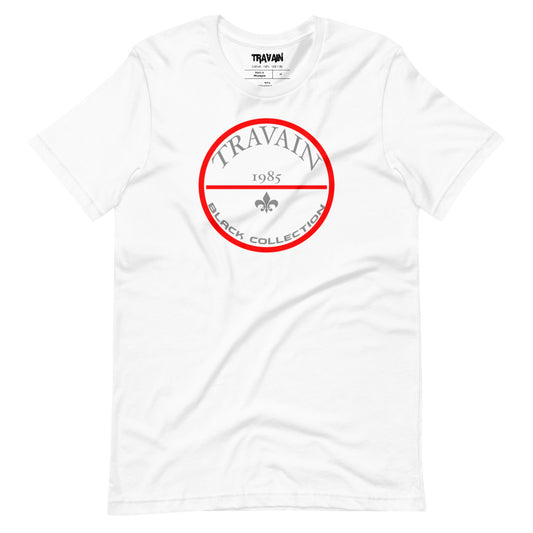 TRAVAIN - Red Light Special (white) t-shirt