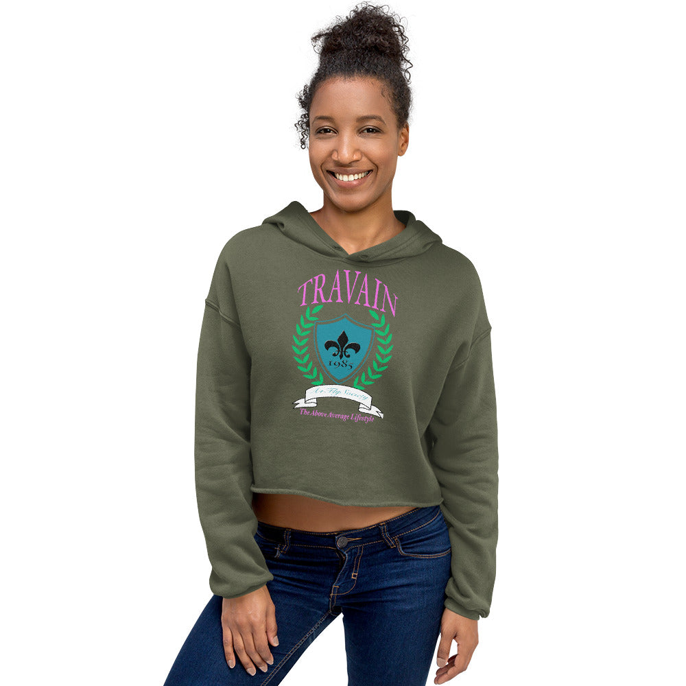 A+FLY Honors Society - Crop Hoodie