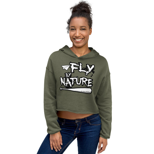 A+Fly By Nature Crop Hoodie