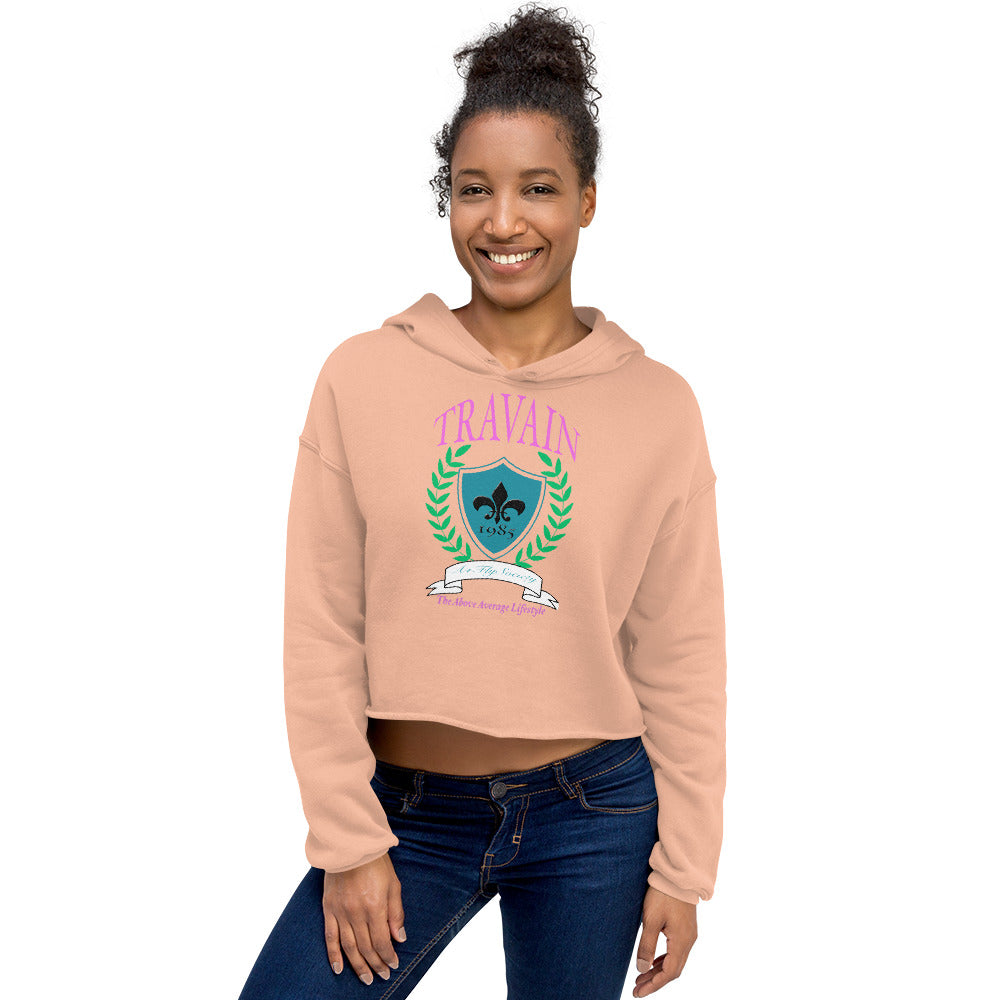 A+FLY Honors Society - Crop Hoodie